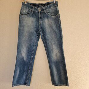 Men's CJ Black Low-Rise Boot Jeans Denim Size 29x30